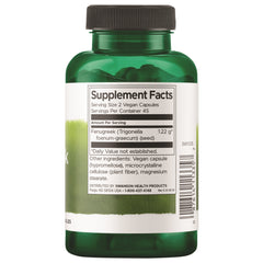 Swanson Full Spectrum Fenugreek Seed 610mg - 90 Capsules