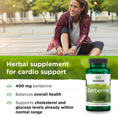 Swanson Berberine 400 mg - 60 Capsules