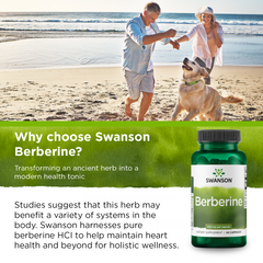 Swanson Berberine 400 mg - 60 Capsules