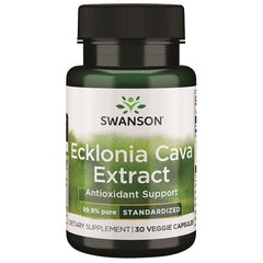 Swanson Ecklonia Cava Extract - Standardized - 30 Veggies Capsules