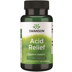 Swanson Ultra Acid Relief (Features Comforteze) - 30 Capsules