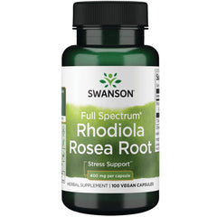 Swanson Full Spectrum Rhodiola Rosea Root 400 mg - 100 Capsules