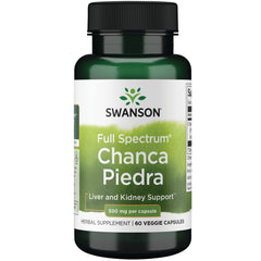 Swanson Full Spectrum Chanca Piedra 500 mg 60 Veg Caps