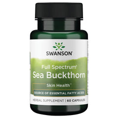 Swanson Full Spectrum Sea Buckthorn 400mg - 60 Capsules