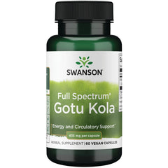 Swanson Full Spectrum Gotu Kola 435 mg - 60 Capsules