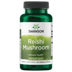 Swanson Full Spectrum Reishi Mushroom 600 mg - 60 Veg Caps