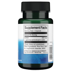 Swanson Gaba 250mg - 60 Capsules