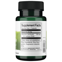 Swanson Garcinia Cambogia 5:1 Extract 80mg - 60 Capsules