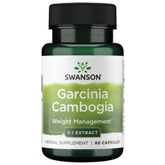 Swanson Garcinia Cambogia 5:1 Extract 80mg - 60 Capsules