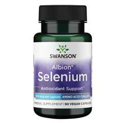 Swanson Albion Selenium 200 mcg - 90 Vegan Capsules
