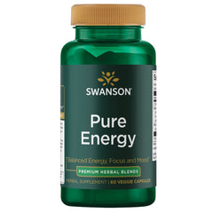 Swanson Pure Energy - 60 Veggie Capsules