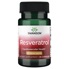 Swanson Resveratrol 50 mg - 30 Capsules