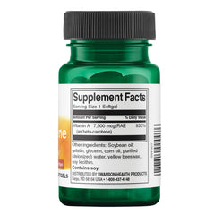 Swanson Beta-Carotene 25,000 Iu (7,500 mcg Rae) - 100 softgels