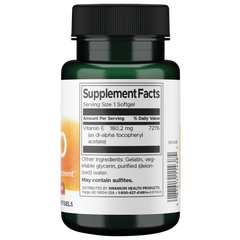 Swanson E-400 - 60 Softgels