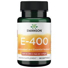 Swanson E-400 - 60 Softgels