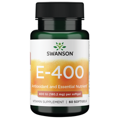 Swanson E-400 - 60 Softgels