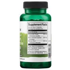 Swanson Full Spectrum Valerian, Chamomile & Hops - 60 Capsules
