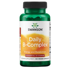 Swanson Daily B-Complex - 100 Vegan Capsules