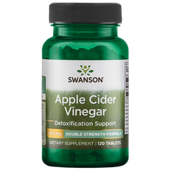 Swanson Apple Cider Vinegar - Double Strength Formula 200mg