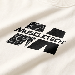 MuscleTech Premium Unisex Sweater - White