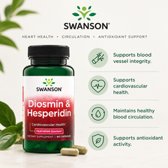 Swanson Diosmin & Hesperidin with DiosVein - 60 Capsules