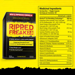 PharmaFreak RIPPED FREAK 2.0 Freakmode Series - 60 Capsules