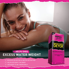 Ripped Femme Water Shed Detox - 42 Veg Capsules