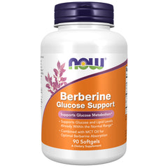 NOW Foods Berberine Glucose Support - 90 Softgels