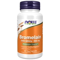 NOW Foods Bromelain 500 mg - 60 Veg Capsules