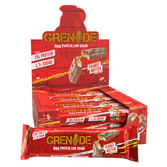 Grenade Peanut Nutter Protein Bar - 12 x 60g Bars