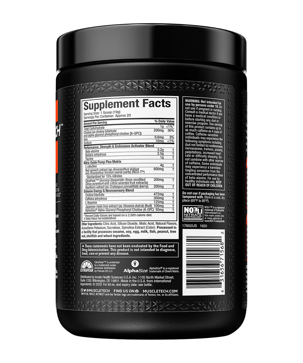 MuscleTech Shatter Pre-Workout – DS International ZA